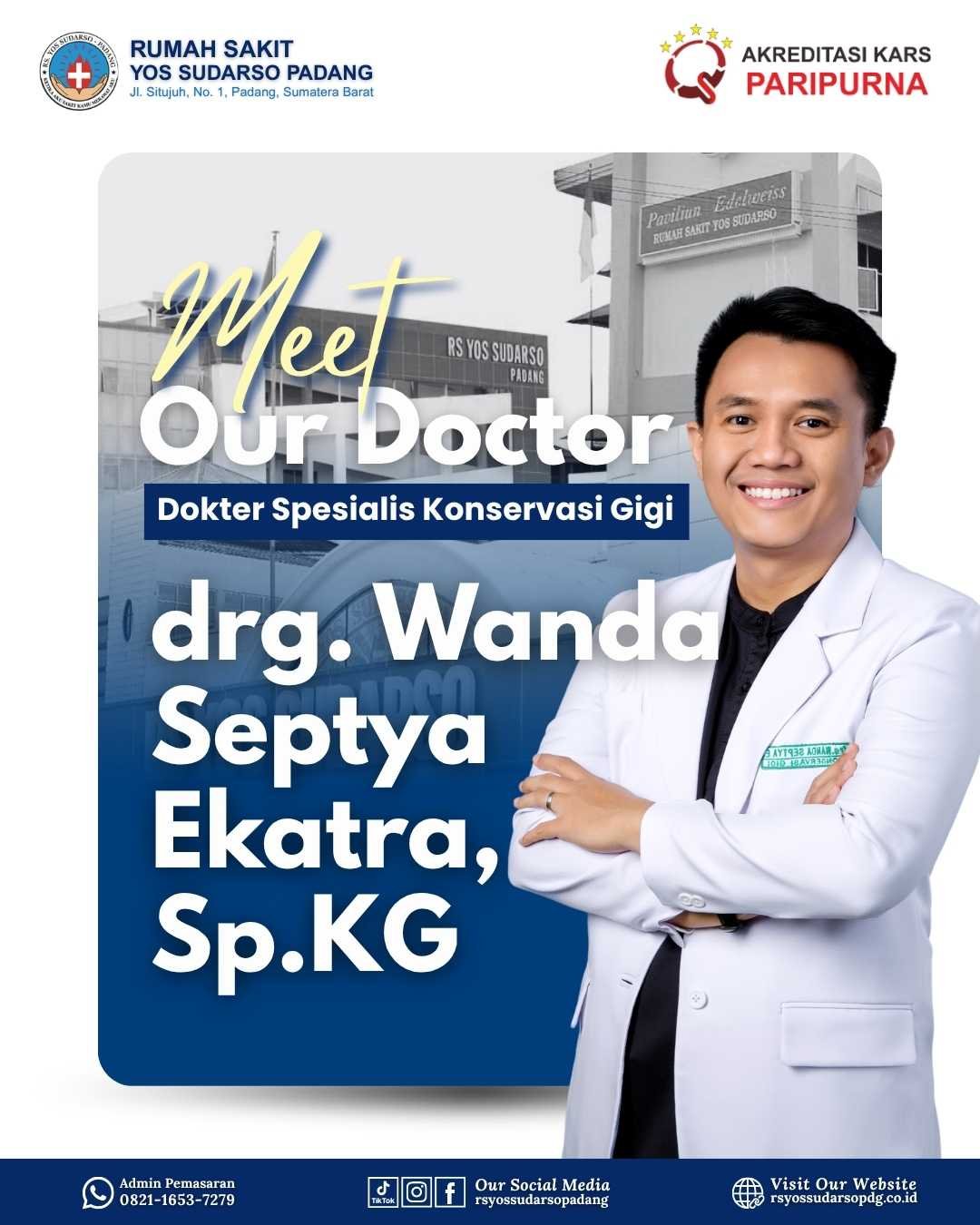 dr. Wanda Septya Ekatra, Sp.KG