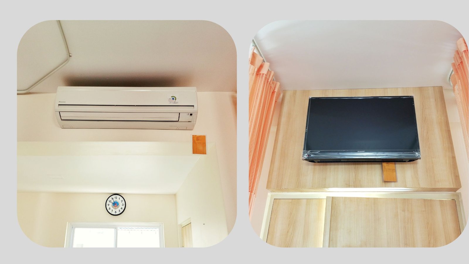 Fasilitas TV dan AC Kamar Rawat Inap Kelas 3